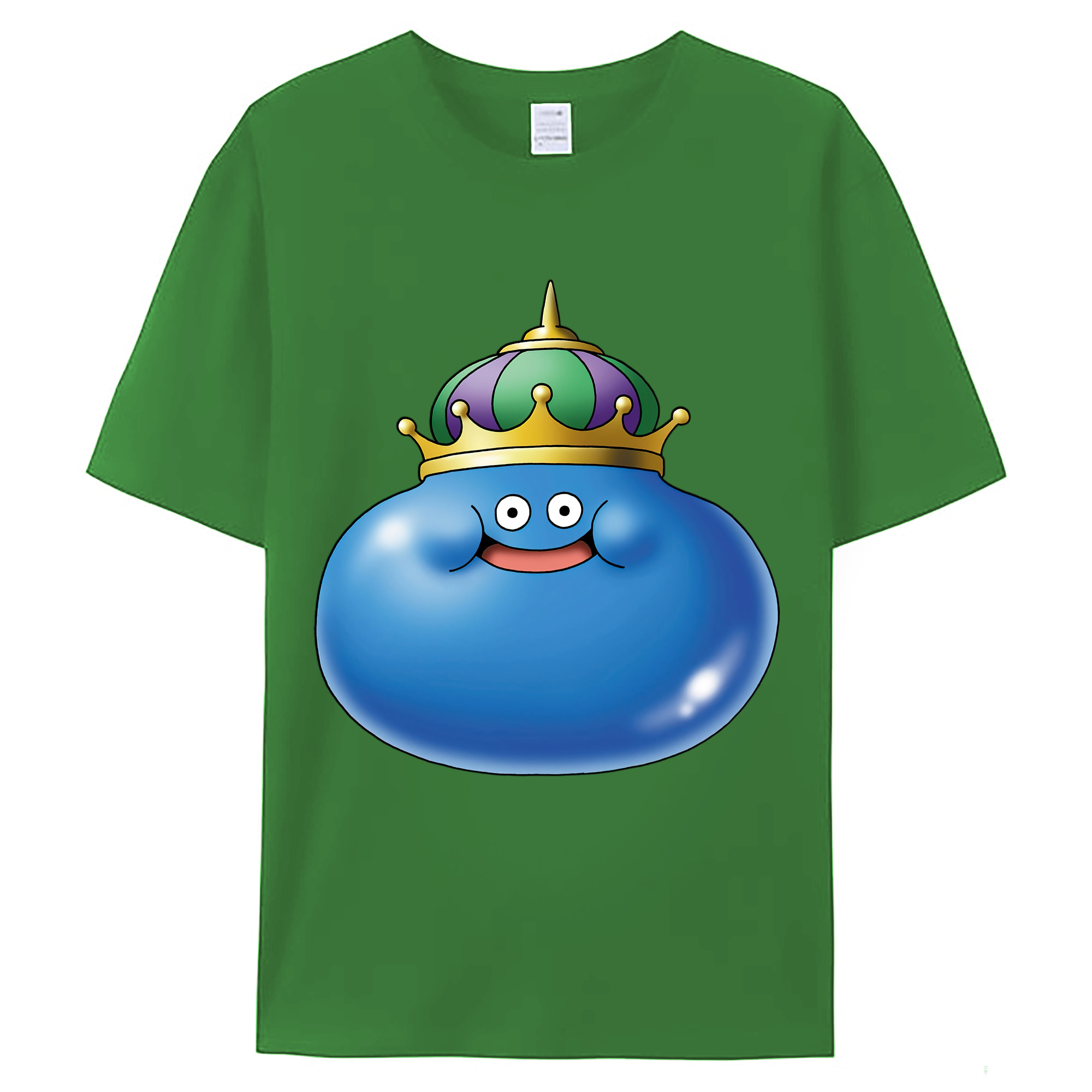 （画像用） ドラゴンクエスト Doragon Kuesuto Dragon Quest レディースカジュアルプリントTシャツ（綿100％）